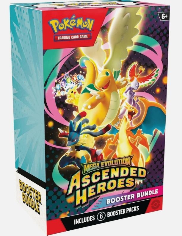 Pokémon Ascended Heroes Booster Bundle